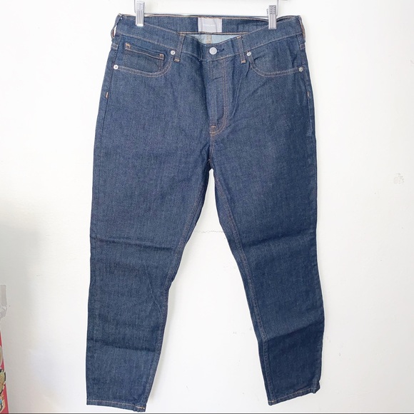 Everlane High-Rise Ankle Skinny Jean Dark Wash size 31 - Picture 7 of 11